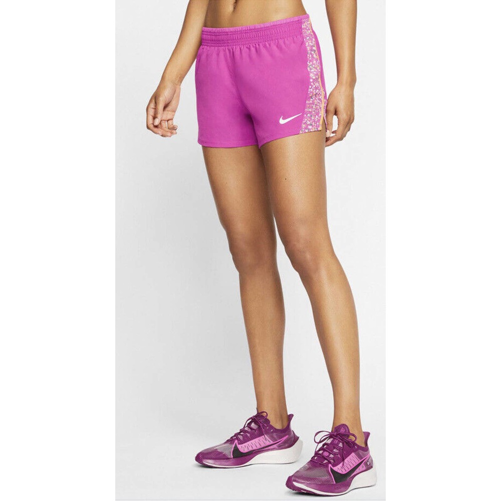 Nike Dry Women's Icon Clash Running Shorts XS Pink New CV9376-601